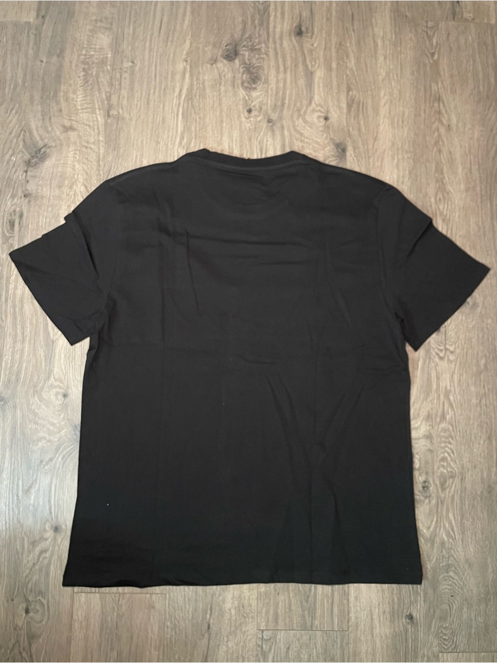 Loewe Black Short Sleeve T-Shirt with Tan Anagram Logo - Picture 2 of 2